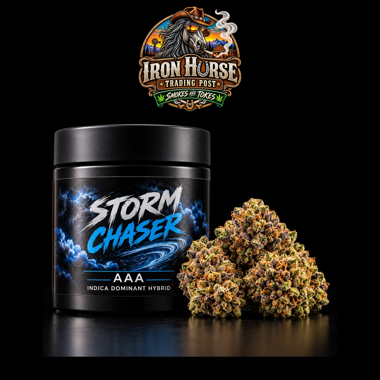 AAA – Storm Chaser Indica dominant hybrid v2 AAA - Storm Chaser Indica dominant hybrid - Image 1