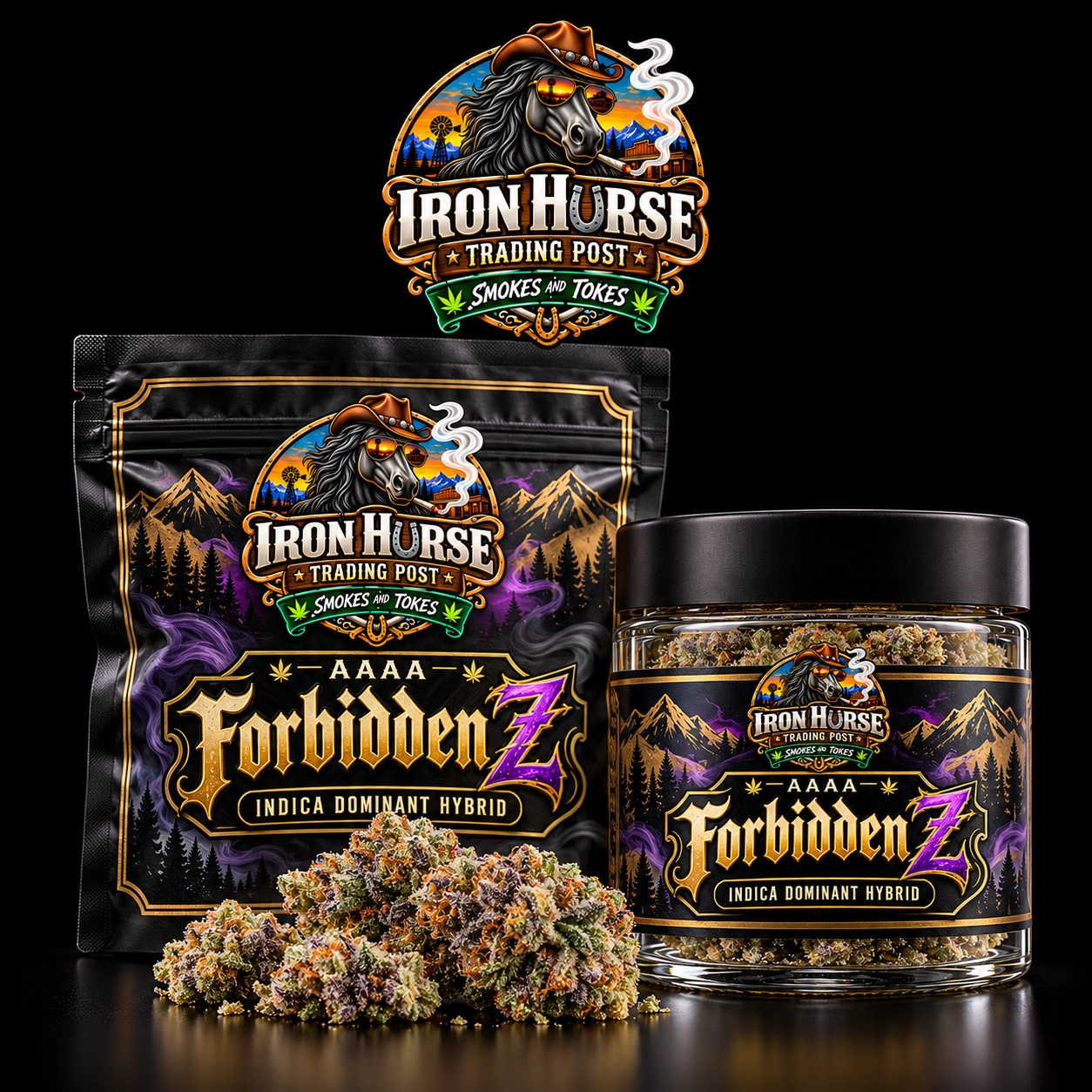 AAAA – Forbidden Z Indica Dominant Hybrid v2 AAAA - Forbidden Z Indica Dominant Hybrid - Image 1