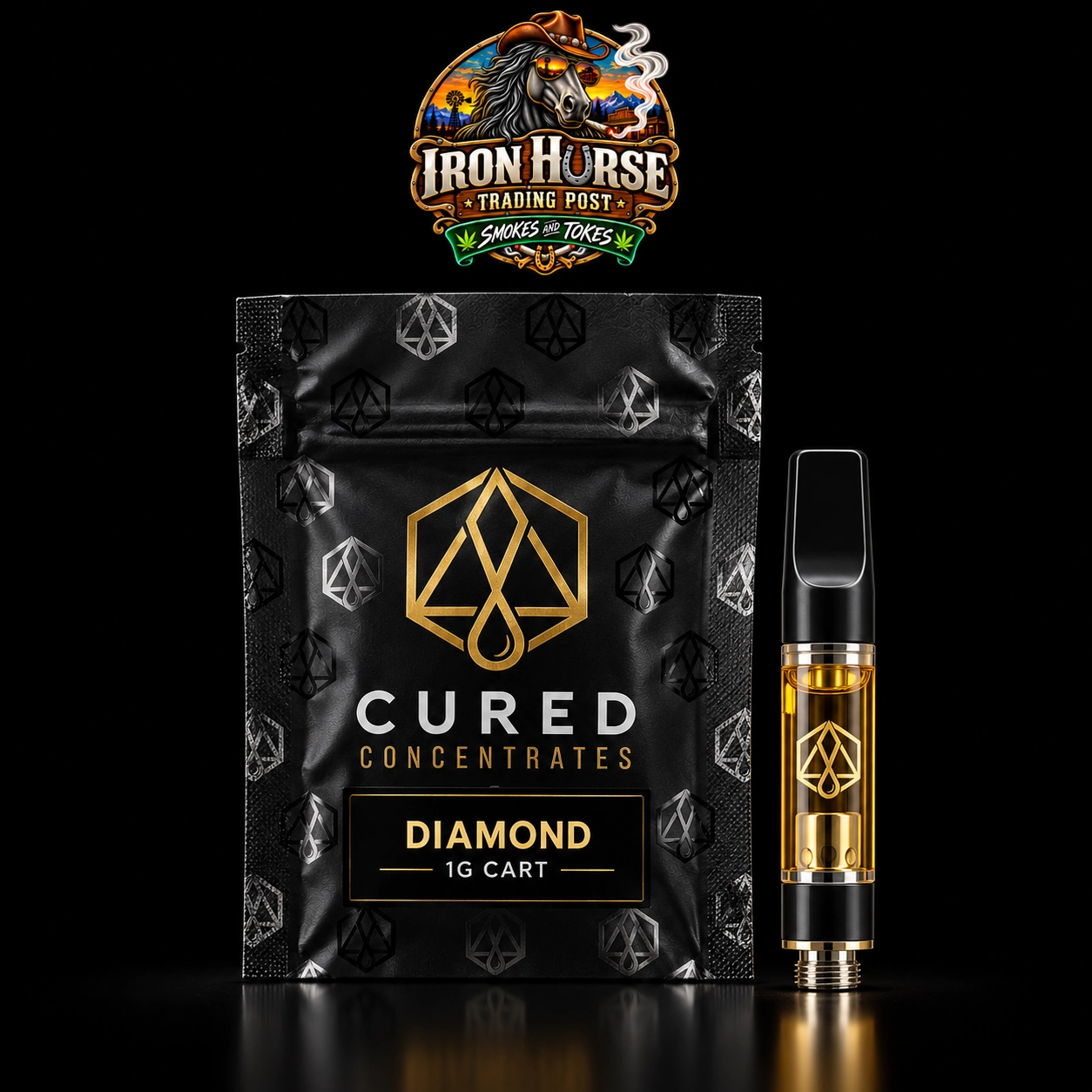 Cured Diamond 1G Cart v2 Cured Diamond 1G Cart - Image 1