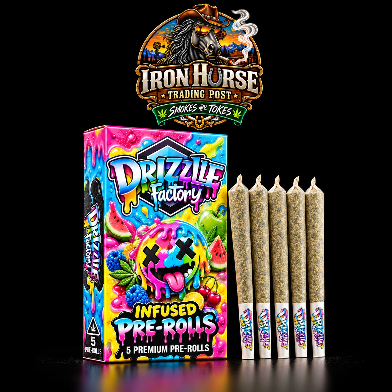DRIZZLLE FACTORY INFUSED PRE-ROLLS v2 DRIZZLLE FACTORY INFUSED PRE-ROLLS - Image 1