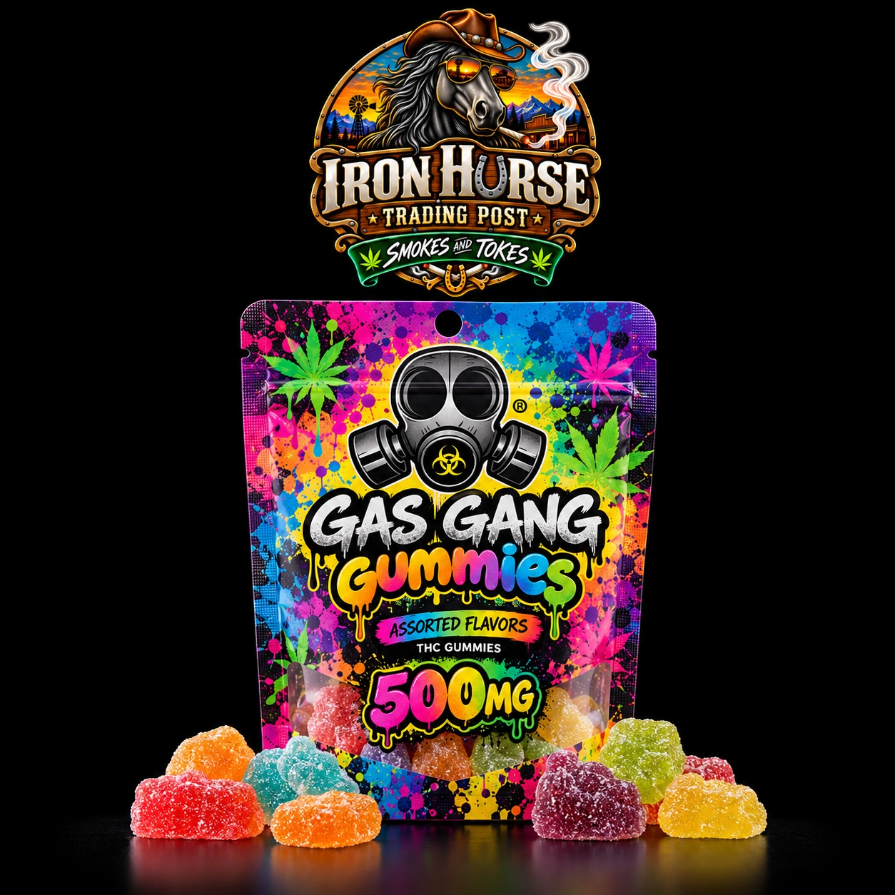 GAS GANG GUMMIES 500 MG v2 GAS GANG GUMMIES 500 MG - Image 1
