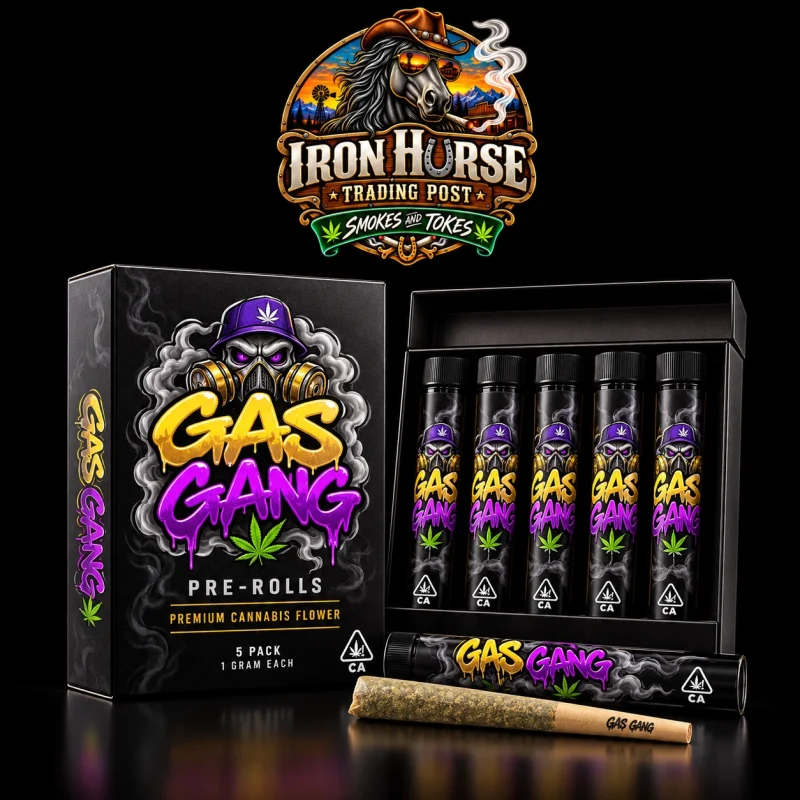 Gas Gang D9 Cannabis Pre-Roll Packs