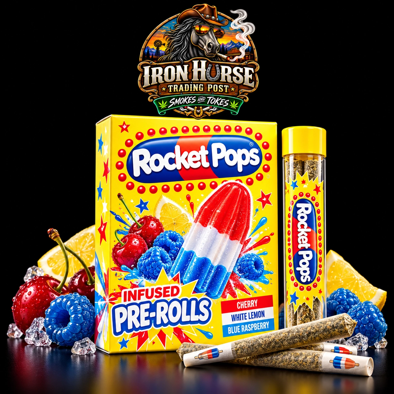 ROCKET POP INFUSED PRE-ROLLS v2 ROCKET POP INFUSED PRE-ROLLS - Image 1
