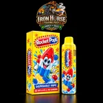Rocket Pops Disposable Vape – 2g Distillate & Live Diamonds