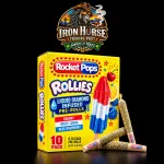 Rocket Pops Rollies Liquid Diamond Infused Pre-Rolls – 10 Pack | 0.7g Each