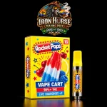Rocket Pops Vape Cart – 1g | 90%+ THC Live Diamonds