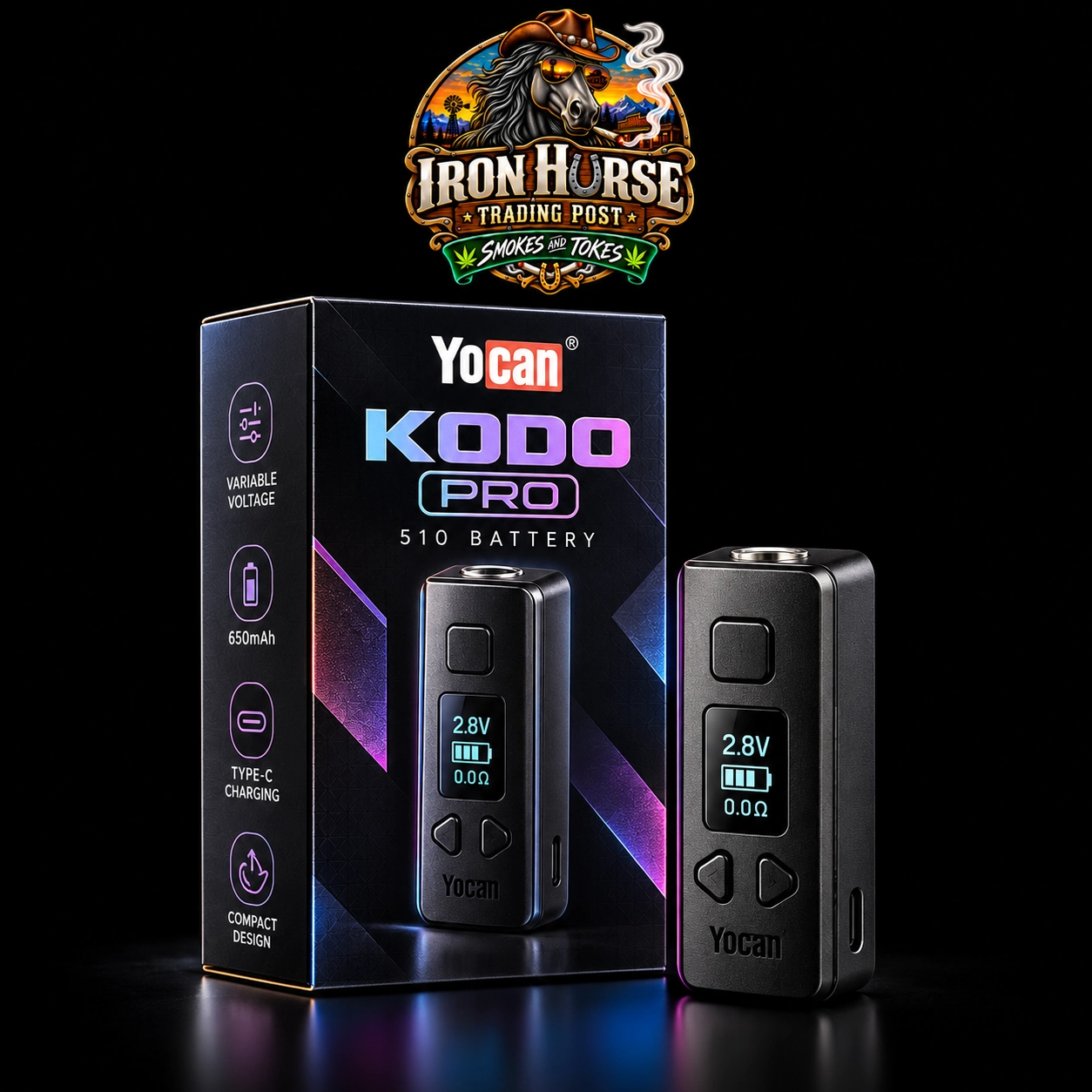 Yocan Kodo Pro 510 Battery v2 Yocan Kodo Pro 510 Battery - Image 1